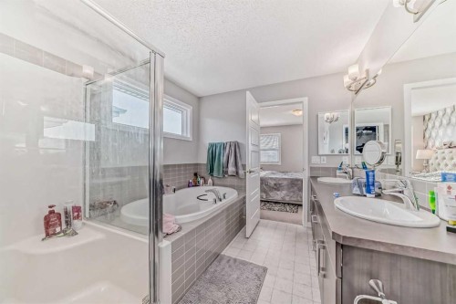 57 Cornerstone Manor Ne, Calgary, AB - Indoor Photo Showing Bathroom