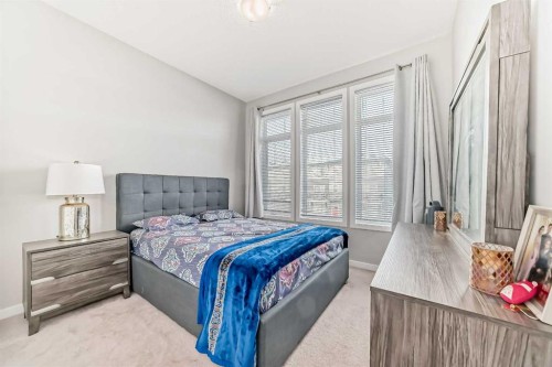 57 Cornerstone Manor Ne, Calgary, AB - Indoor Photo Showing Bedroom