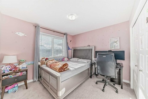57 Cornerstone Manor Ne, Calgary, AB - Indoor Photo Showing Bedroom