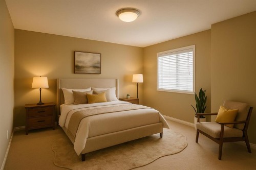 94 Kincora Gardens Nw, Calgary, AB - Indoor Photo Showing Bedroom