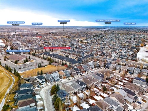 302-200 Cranfield Common Se, Calgary, AB - Outdoor With View