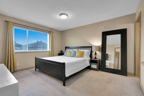 270 Everstone Drive Sw, Calgary, AB - Indoor Photo Showing Bedroom