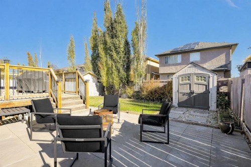 270 Everstone Drive Sw, Calgary, AB - Outdoor With Deck Patio Veranda