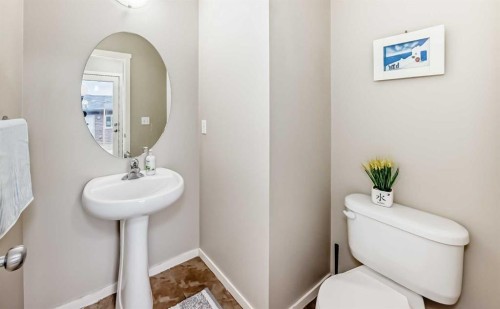 822 Panatella Boulevard Nw, Calgary, AB - Indoor Photo Showing Bathroom