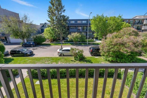B-518 18 Avenue Sw, Calgary, AB - Outdoor With Balcony