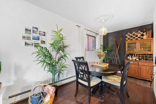 B-518 18 Avenue Sw, Calgary, AB - Indoor Photo Showing Dining Room