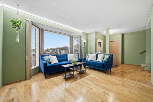 24 Laguna Close Ne, Calgary, AB - Indoor Photo Showing Living Room