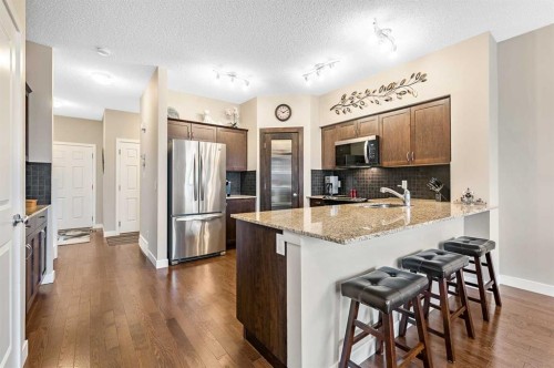 56-351 Monteith Drive Se, High River, AB - Indoor Photo Showing Kitchen With Upgraded Kitchen