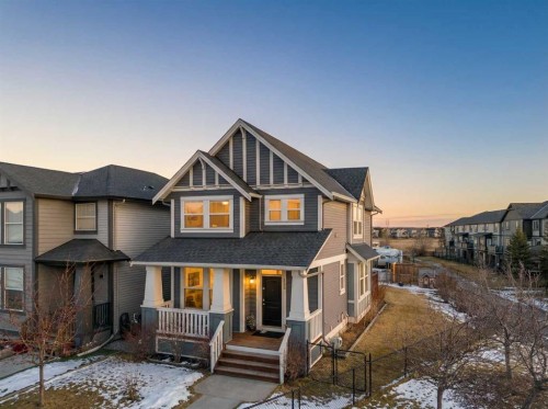 1112 Williamstown Boulevard Nw, Airdrie, AB - Outdoor With Deck Patio Veranda