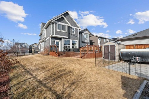 1112 Williamstown Boulevard Nw, Airdrie, AB - Outdoor With Deck Patio Veranda
