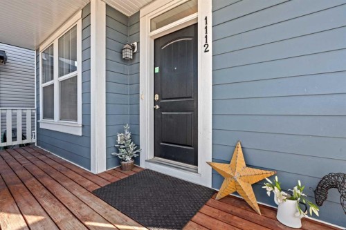 1112 Williamstown Boulevard Nw, Airdrie, AB - Outdoor With Deck Patio Veranda With Exterior