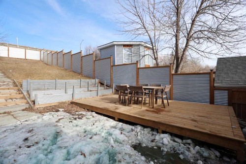 18 Maple Street, Okotoks, AB - Outdoor With Deck Patio Veranda