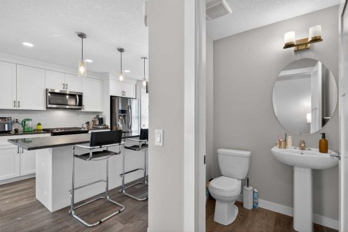 79 Auburn Meadows Street Se, Calgary, AB - Indoor Photo Showing Kitchen