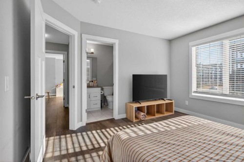 79 Auburn Meadows Street Se, Calgary, AB - Indoor Photo Showing Bedroom