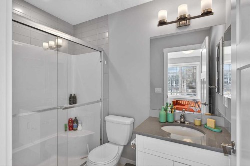 79 Auburn Meadows Street Se, Calgary, AB - Indoor Photo Showing Bathroom