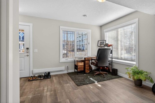79 Auburn Meadows Street Se, Calgary, AB - Indoor Photo Showing Office