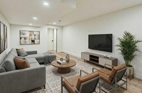 17 Millrise Lane Sw, Calgary, AB - Indoor Photo Showing Living Room