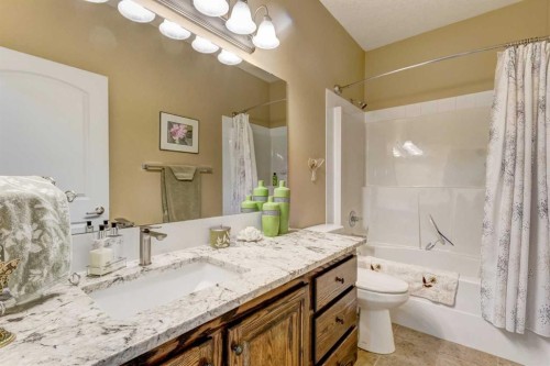 7-43 Westlake Circle, Strathmore, AB - Indoor Photo Showing Bathroom