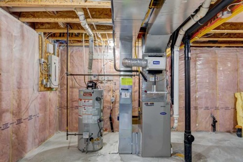 7-43 Westlake Circle, Strathmore, AB - Indoor Photo Showing Basement