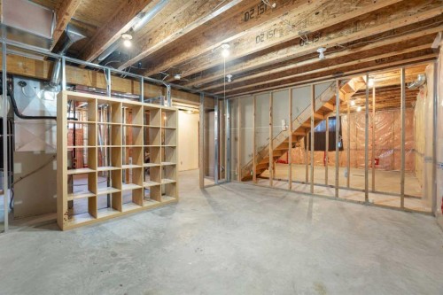 95 Cambridge Glen Drive, Strathmore, AB - Indoor Photo Showing Basement