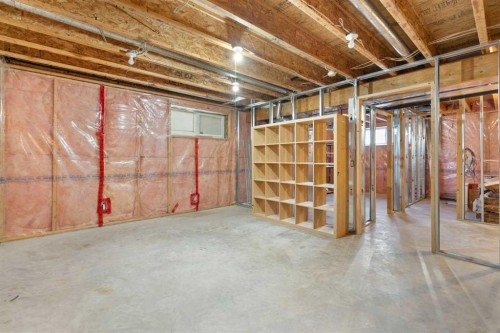 95 Cambridge Glen Drive, Strathmore, AB - Indoor Photo Showing Basement