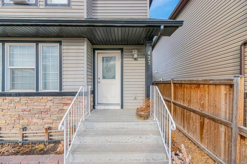 427 Saddlebrook Way Ne, Calgary, AB - Outdoor With Exterior