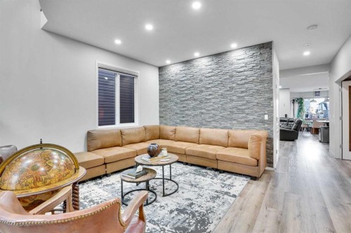 119 Panton Landing Nw, Calgary, AB - Indoor Photo Showing Living Room