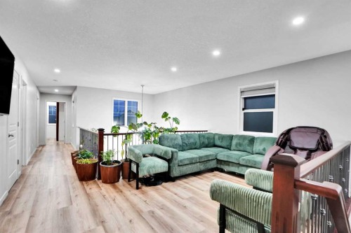 119 Panton Landing Nw, Calgary, AB - Indoor Photo Showing Living Room