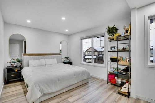 119 Panton Landing Nw, Calgary, AB - Indoor Photo Showing Bedroom