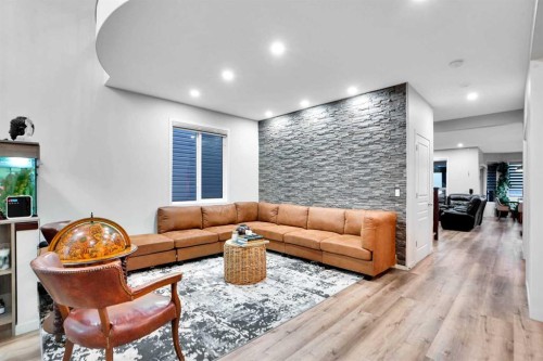 119 Panton Landing Nw, Calgary, AB - Indoor Photo Showing Living Room