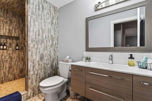 55 Sheep River Cove, Okotoks, AB - Indoor Photo Showing Bathroom