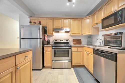 103-222 5 Avenue Ne, Calgary, AB - Indoor Photo Showing Kitchen