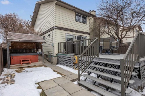 1399 Berkley Drive Nw, Calgary, AB - Outdoor With Deck Patio Veranda With Exterior