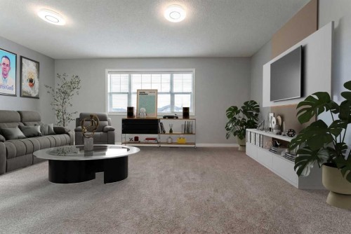 10 Everglen Crescent Sw, Calgary, AB - Indoor Photo Showing Living Room