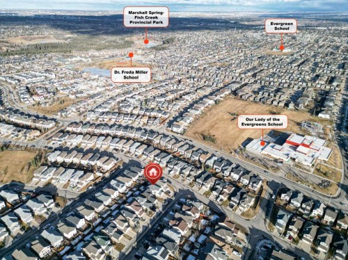 10 Everglen Crescent Sw, Calgary, AB -  With View