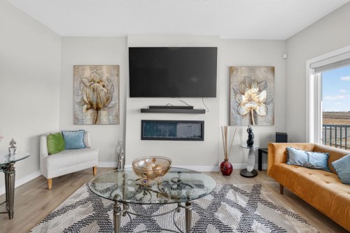 12 Cornerbrook Cove Ne, Calgary, AB - Indoor Photo Showing Living Room