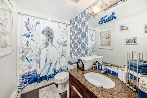 403-4455D Greenview Drive Ne, Calgary, AB - Indoor Photo Showing Bathroom