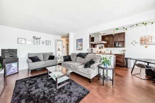 403-4455D Greenview Drive Ne, Calgary, AB - Indoor Photo Showing Living Room