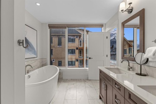 313-1408 Spring Creek Gate, Canmore, AB - Indoor Photo Showing Bathroom