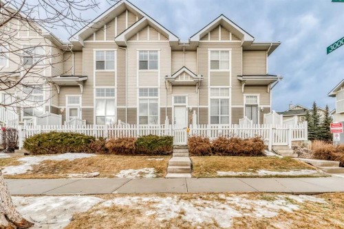 997 New Brighton Gardens Se, Calgary, AB - Outdoor With Facade