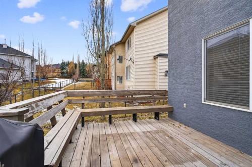 69 Elkton Way Sw, Calgary, AB - Outdoor With Deck Patio Veranda With Exterior