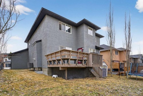69 Elkton Way Sw, Calgary, AB - Outdoor With Deck Patio Veranda With Exterior