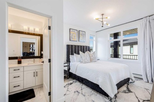 2401-200 Seton Circle Se, Calgary, AB - Indoor Photo Showing Bedroom