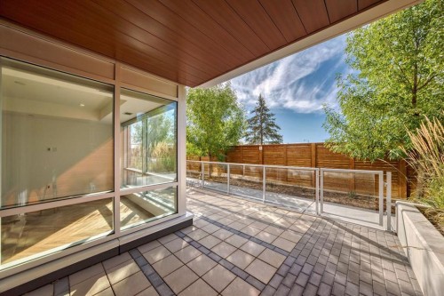 112-8445 Broadcast Avenue Sw, Calgary, AB - Outdoor With Deck Patio Veranda With Exterior
