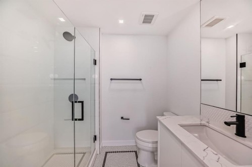 112-8445 Broadcast Avenue Sw, Calgary, AB - Indoor Photo Showing Bathroom