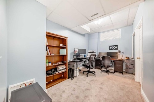 188 Hidden Ranch Crescent Nw, Calgary, AB - Indoor Photo Showing Office