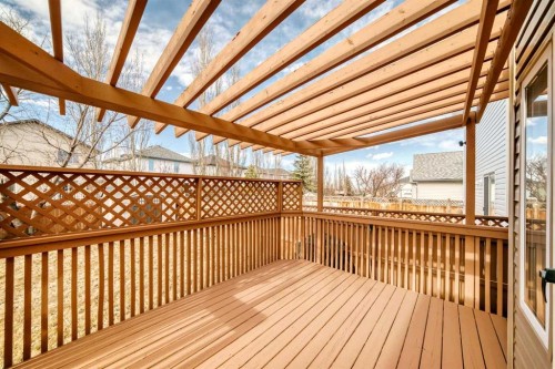 188 Hidden Ranch Crescent Nw, Calgary, AB - Outdoor With Deck Patio Veranda With Exterior