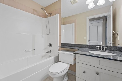 15 Cranleigh Way Se, Calgary, AB - Indoor Photo Showing Bathroom