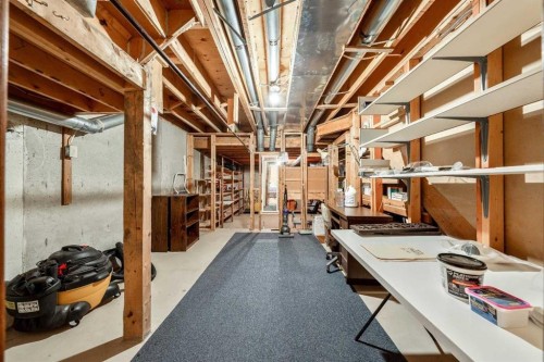 9536 Oakmount Drive Sw, Calgary, AB - Indoor Photo Showing Basement