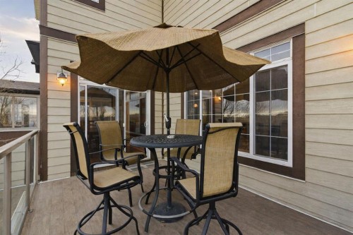 62 Chaparral Valley Grove Se, Calgary, AB - Outdoor With Deck Patio Veranda With Exterior